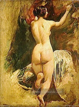 Nacktheit des Impressionismus Werke - Nackte Frau von hinten Menschlicher Körper William Etty